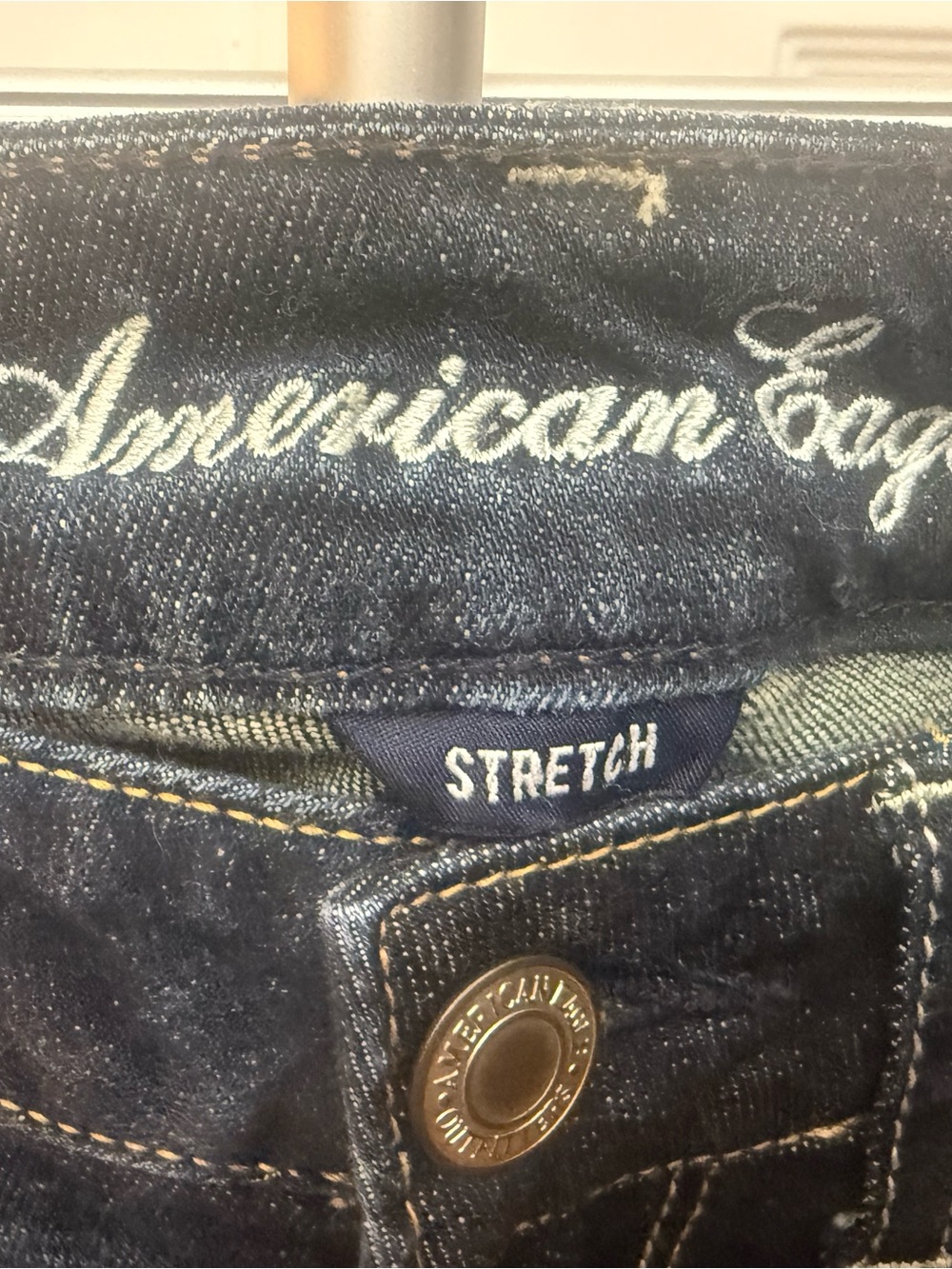 American Eagle Outfitters Dark Indigo Bootcut Jeans - Picture 4 of 9